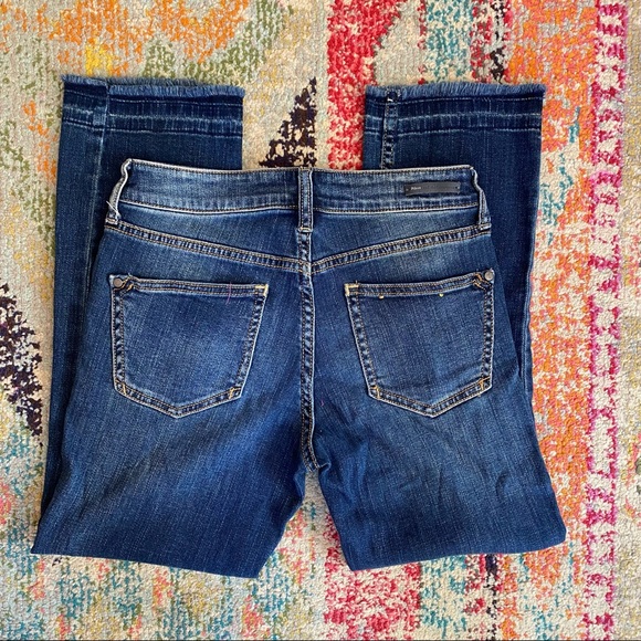 ✨Anthropologie Pilcro Script Crop Denim Fray - Picture 8 of 9